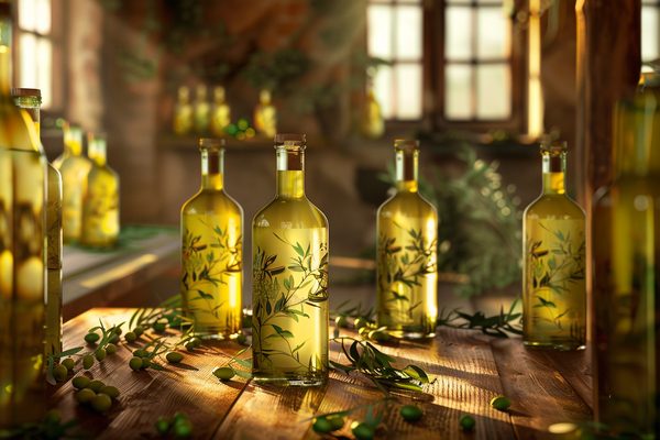 Personnalisez vos bouteilles d'huile d'olive avec une étiquette unique